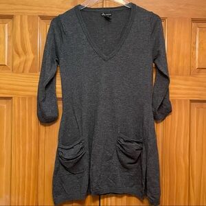 Ella Moss Gray Wool/Cashmere Sweater Size Medium